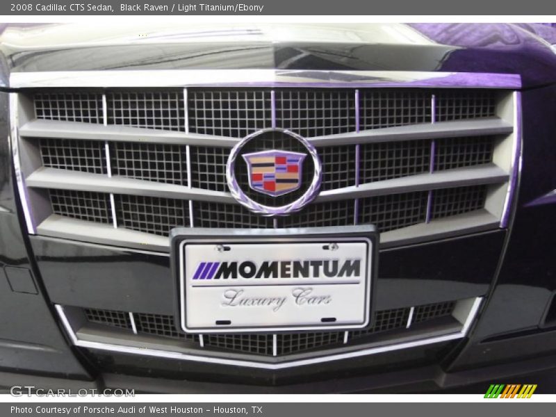 Black Raven / Light Titanium/Ebony 2008 Cadillac CTS Sedan