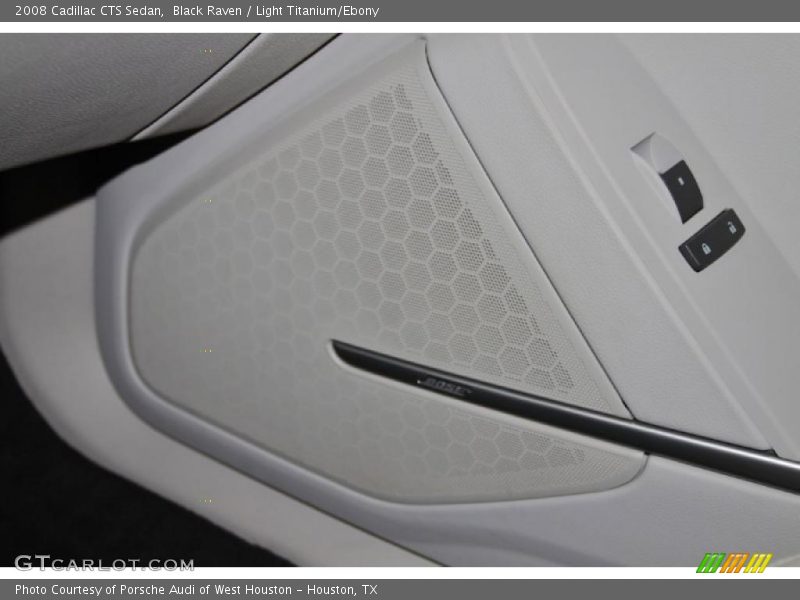 Black Raven / Light Titanium/Ebony 2008 Cadillac CTS Sedan