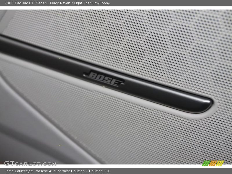 Black Raven / Light Titanium/Ebony 2008 Cadillac CTS Sedan