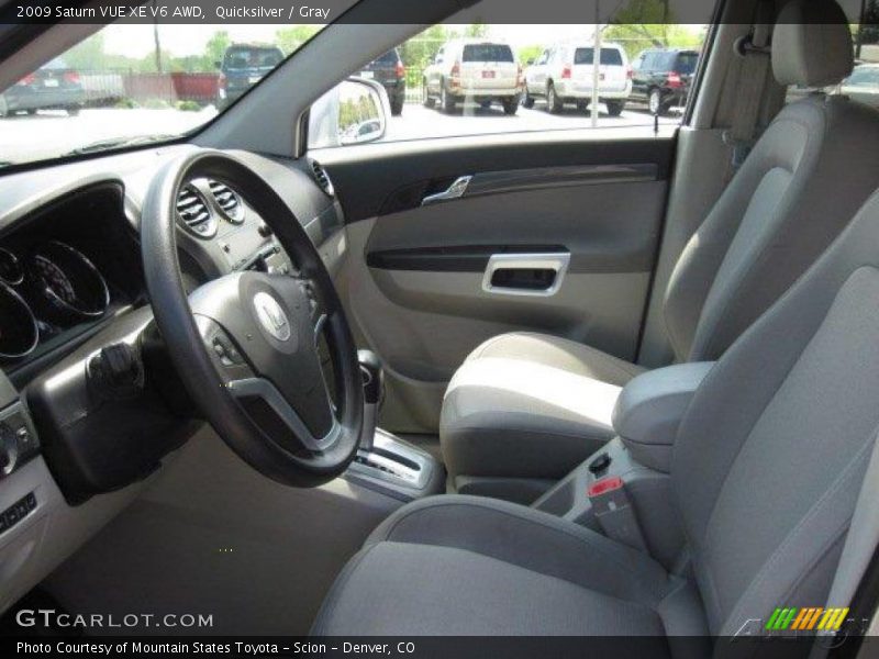 Quicksilver / Gray 2009 Saturn VUE XE V6 AWD