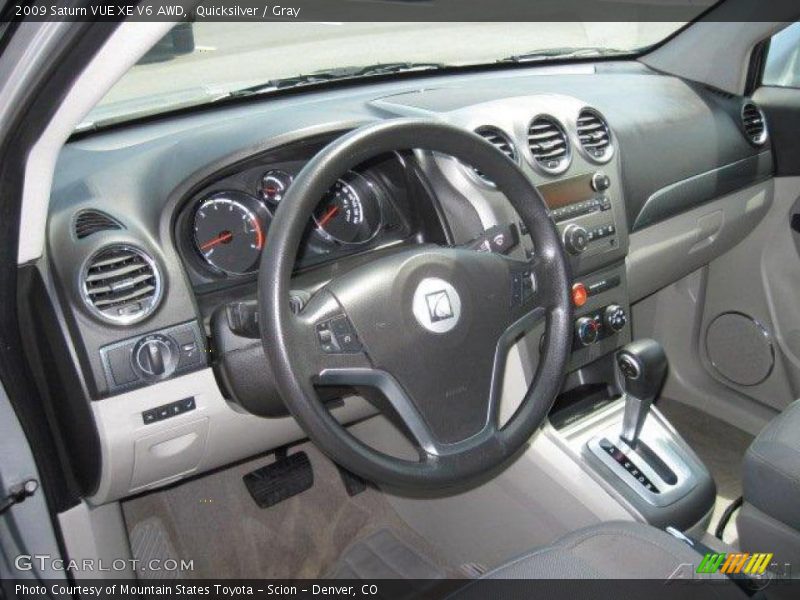 Quicksilver / Gray 2009 Saturn VUE XE V6 AWD