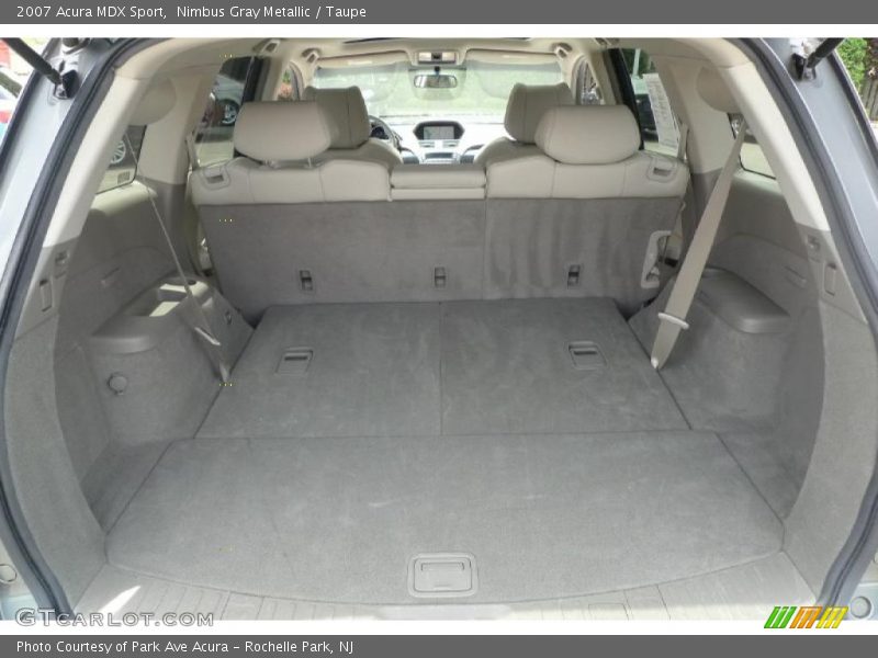 Nimbus Gray Metallic / Taupe 2007 Acura MDX Sport
