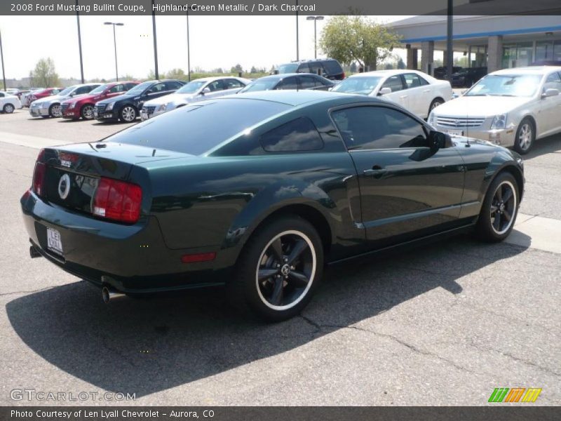 Highland Green Metallic / Dark Charcoal 2008 Ford Mustang Bullitt Coupe