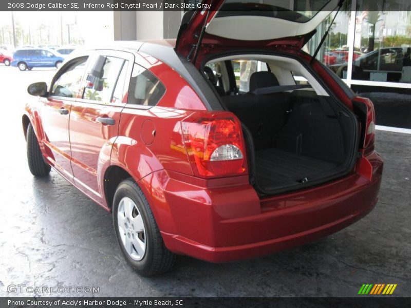 Inferno Red Crystal Pearl / Dark Slate Gray 2008 Dodge Caliber SE