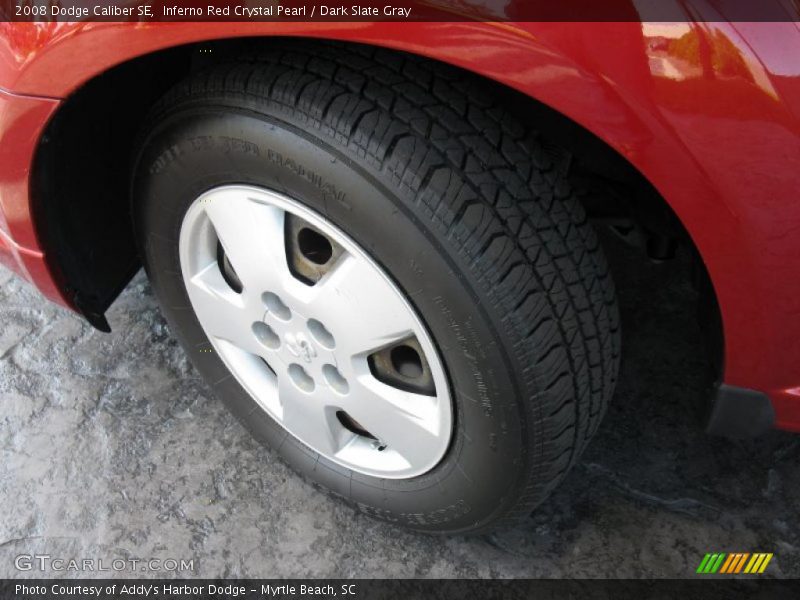 Inferno Red Crystal Pearl / Dark Slate Gray 2008 Dodge Caliber SE