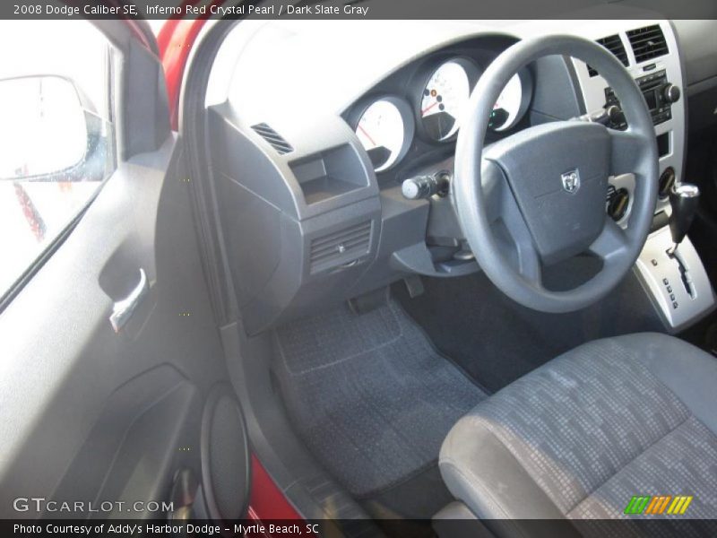 Inferno Red Crystal Pearl / Dark Slate Gray 2008 Dodge Caliber SE