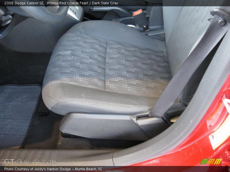 Inferno Red Crystal Pearl / Dark Slate Gray 2008 Dodge Caliber SE