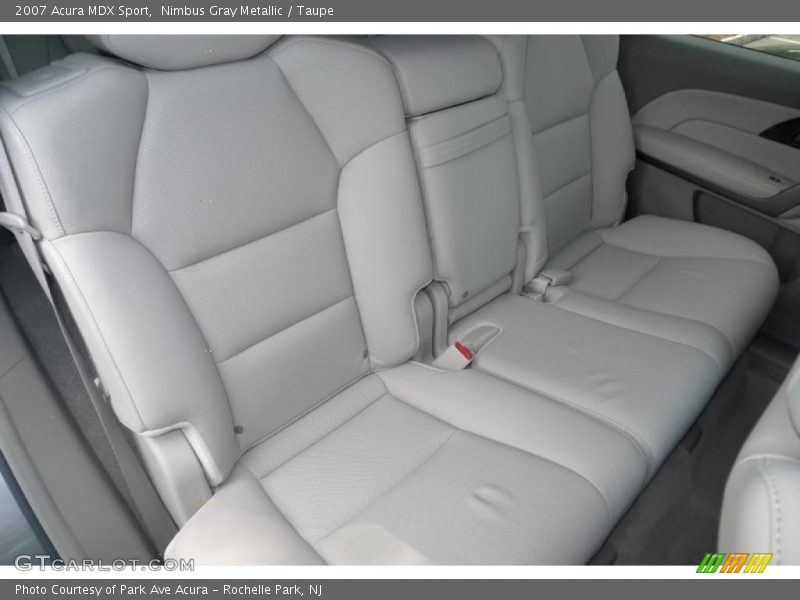 Nimbus Gray Metallic / Taupe 2007 Acura MDX Sport