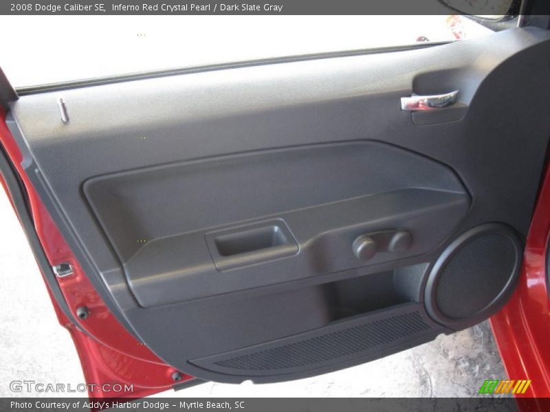 Inferno Red Crystal Pearl / Dark Slate Gray 2008 Dodge Caliber SE