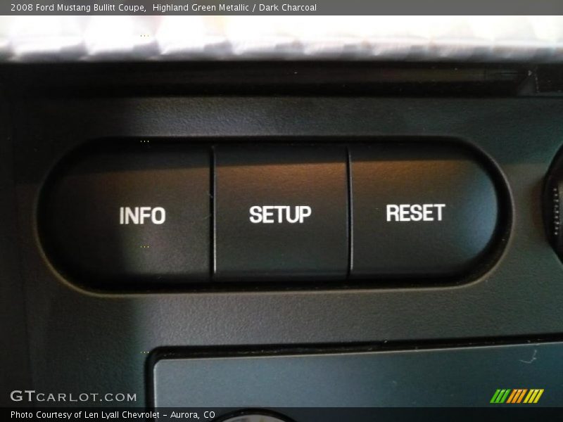 Highland Green Metallic / Dark Charcoal 2008 Ford Mustang Bullitt Coupe