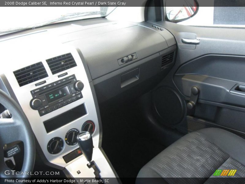 Inferno Red Crystal Pearl / Dark Slate Gray 2008 Dodge Caliber SE