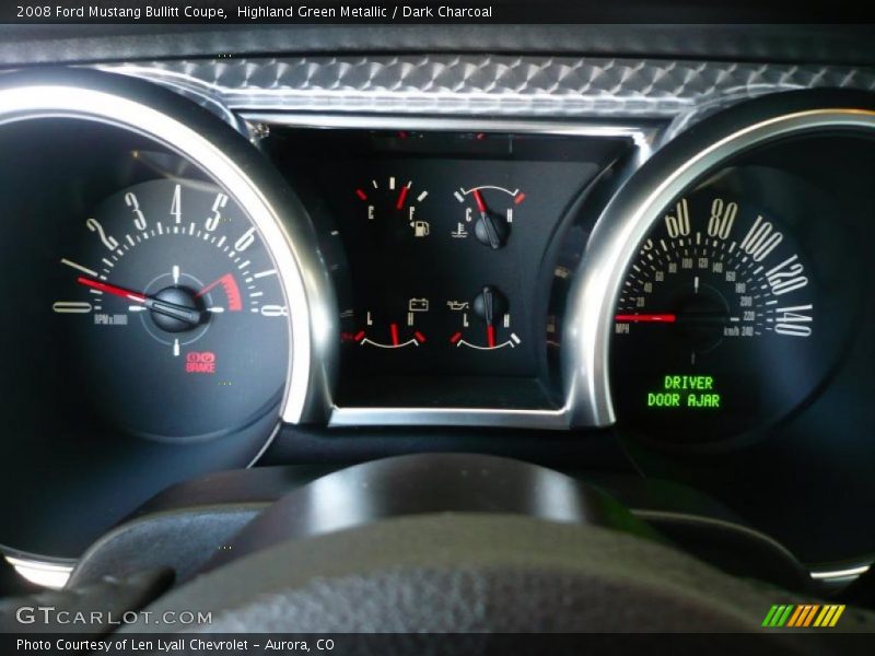 Highland Green Metallic / Dark Charcoal 2008 Ford Mustang Bullitt Coupe