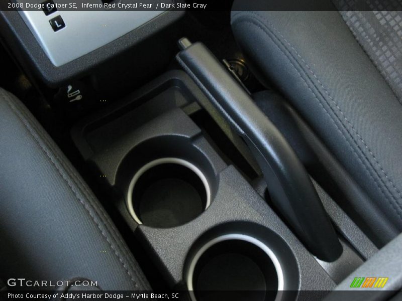 Inferno Red Crystal Pearl / Dark Slate Gray 2008 Dodge Caliber SE