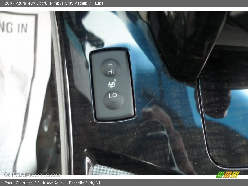 Nimbus Gray Metallic / Taupe 2007 Acura MDX Sport