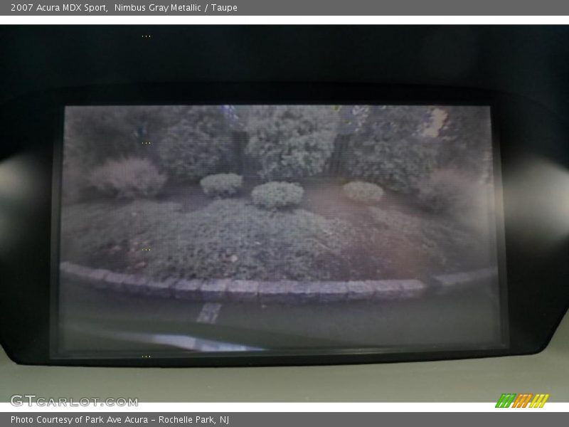 Nimbus Gray Metallic / Taupe 2007 Acura MDX Sport