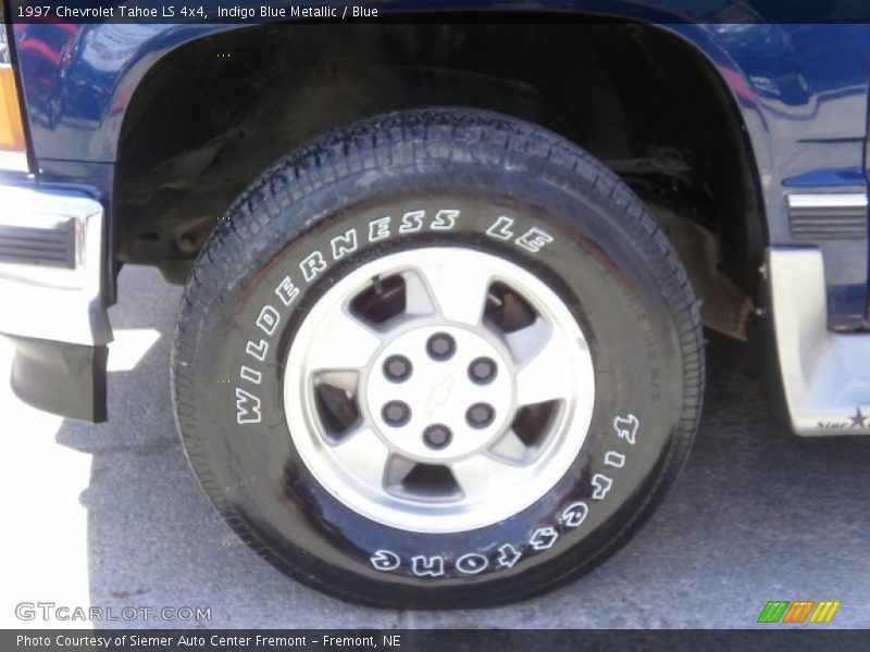 Indigo Blue Metallic / Blue 1997 Chevrolet Tahoe LS 4x4