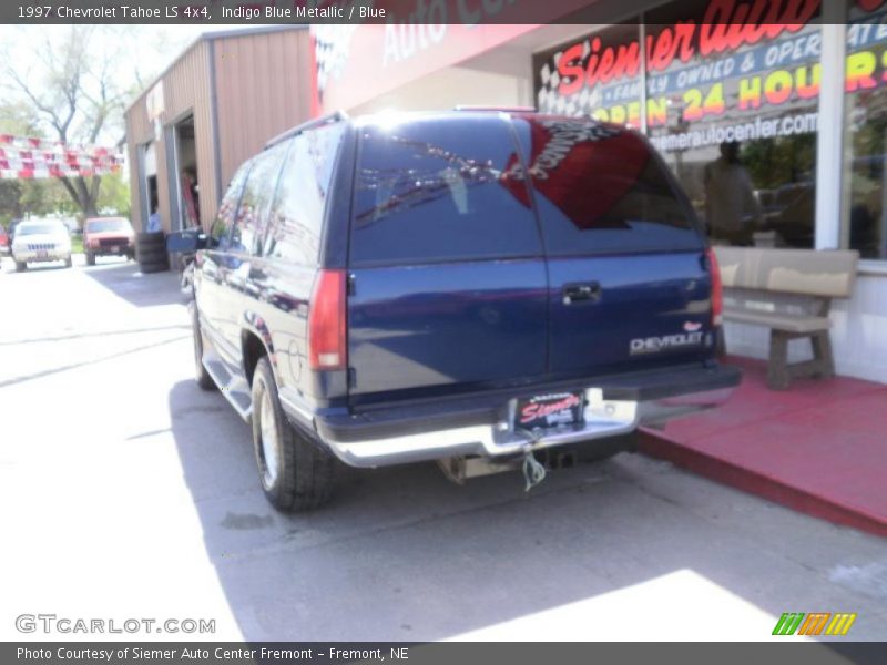 Indigo Blue Metallic / Blue 1997 Chevrolet Tahoe LS 4x4
