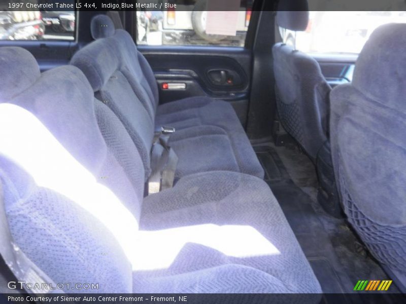 Indigo Blue Metallic / Blue 1997 Chevrolet Tahoe LS 4x4