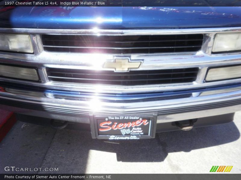 Indigo Blue Metallic / Blue 1997 Chevrolet Tahoe LS 4x4