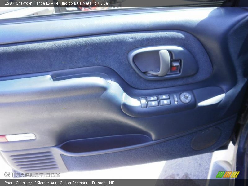 Indigo Blue Metallic / Blue 1997 Chevrolet Tahoe LS 4x4