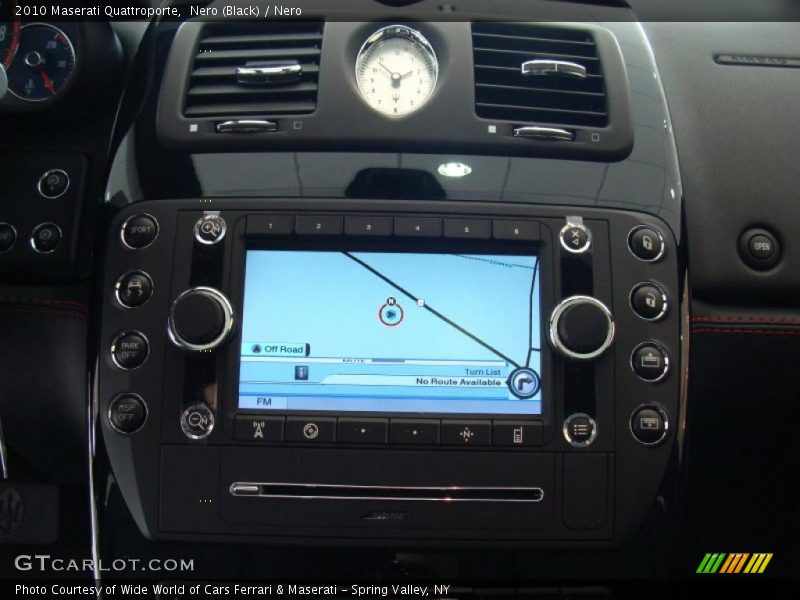 Nero (Black) / Nero 2010 Maserati Quattroporte