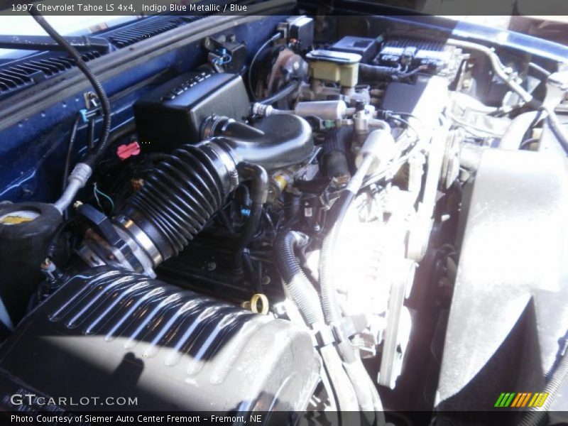 Indigo Blue Metallic / Blue 1997 Chevrolet Tahoe LS 4x4