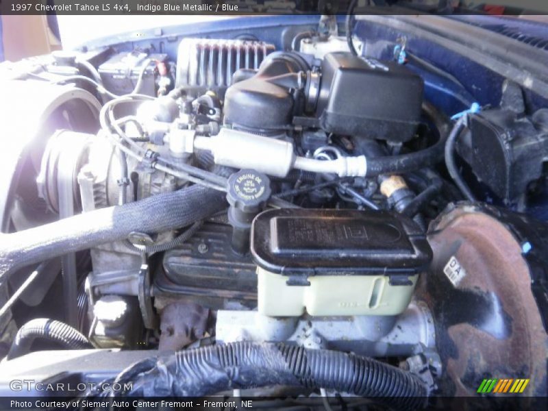 Indigo Blue Metallic / Blue 1997 Chevrolet Tahoe LS 4x4