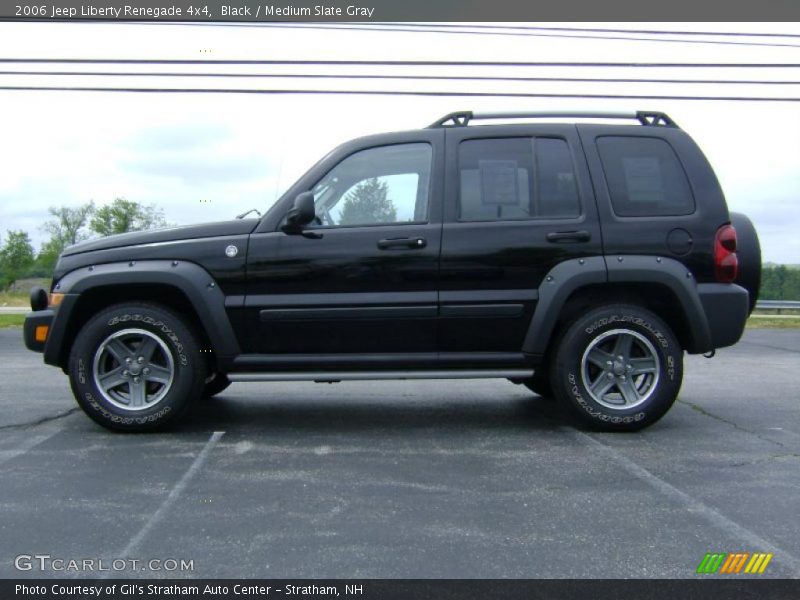 Black / Medium Slate Gray 2006 Jeep Liberty Renegade 4x4