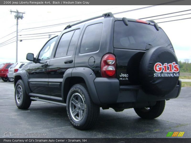 Black / Medium Slate Gray 2006 Jeep Liberty Renegade 4x4