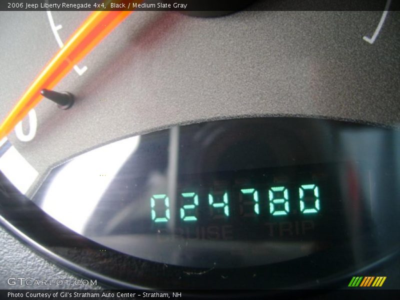 Black / Medium Slate Gray 2006 Jeep Liberty Renegade 4x4