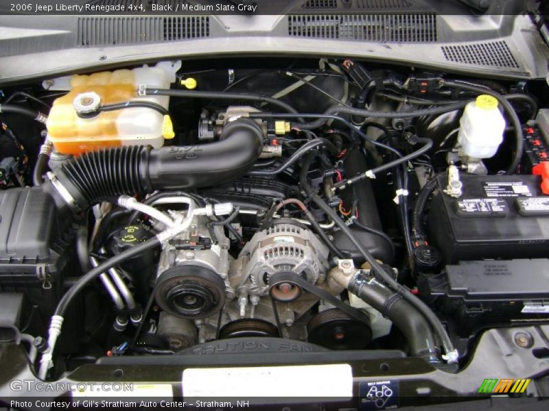 Black / Medium Slate Gray 2006 Jeep Liberty Renegade 4x4