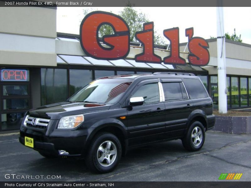 Formal Black / Gray 2007 Honda Pilot EX 4WD