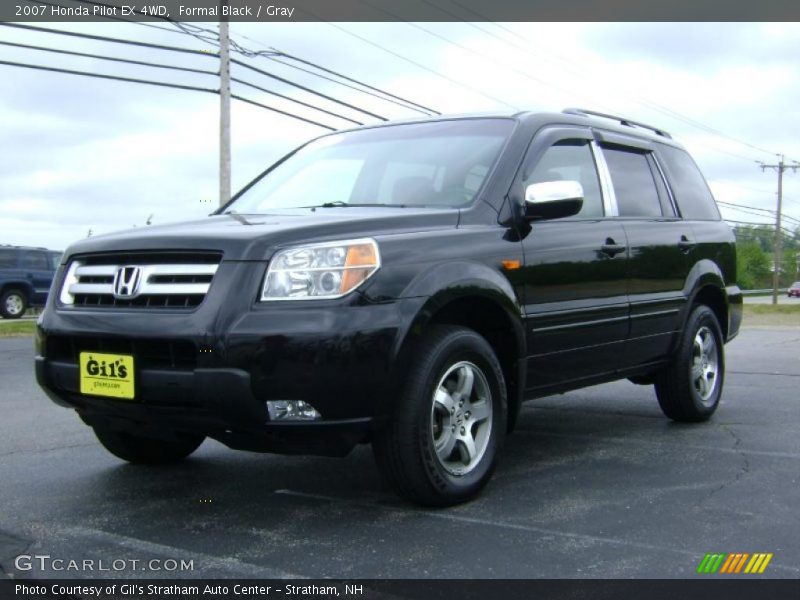 Formal Black / Gray 2007 Honda Pilot EX 4WD