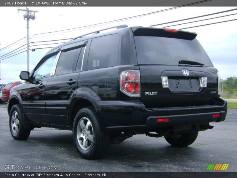 Formal Black / Gray 2007 Honda Pilot EX 4WD