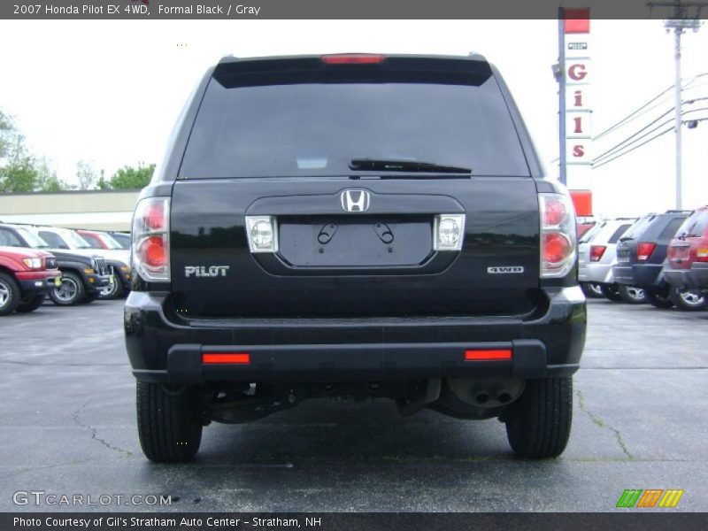 Formal Black / Gray 2007 Honda Pilot EX 4WD