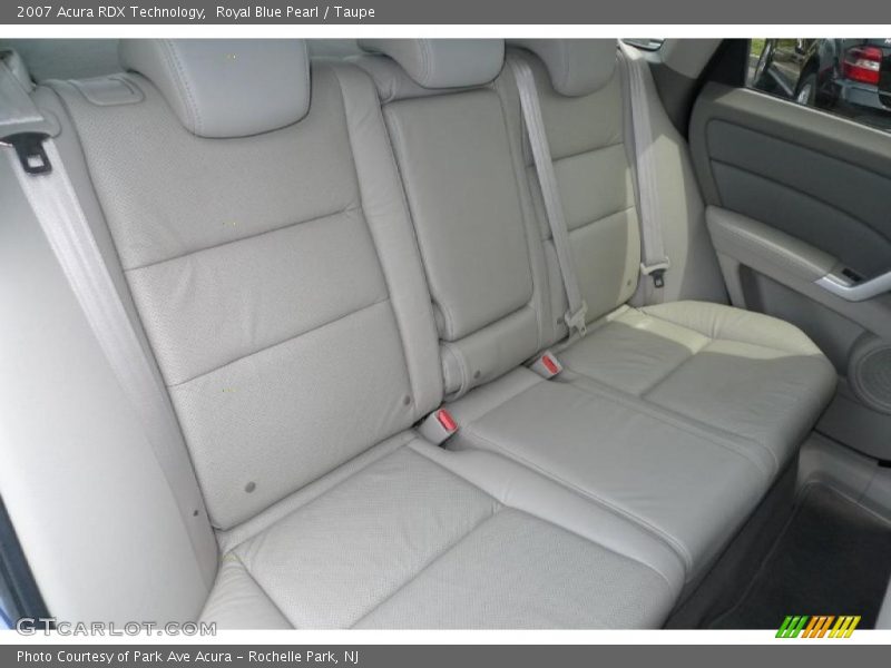 Royal Blue Pearl / Taupe 2007 Acura RDX Technology