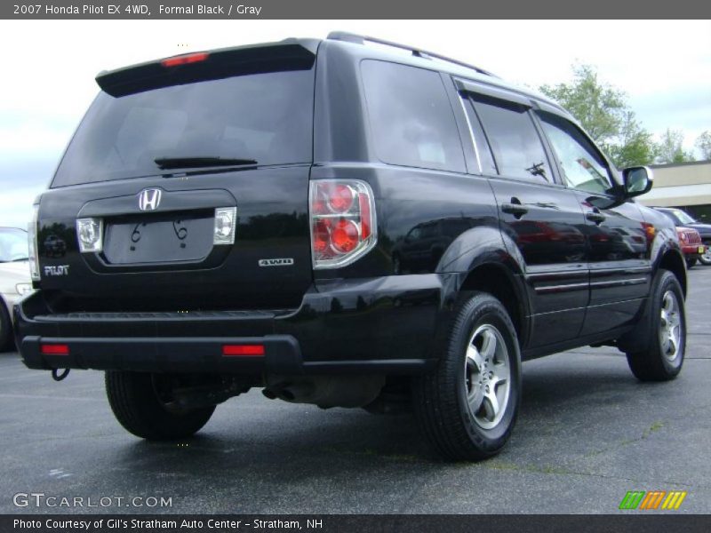 Formal Black / Gray 2007 Honda Pilot EX 4WD