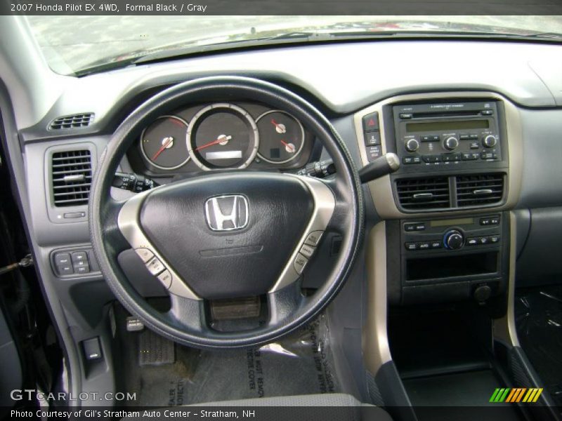 Formal Black / Gray 2007 Honda Pilot EX 4WD