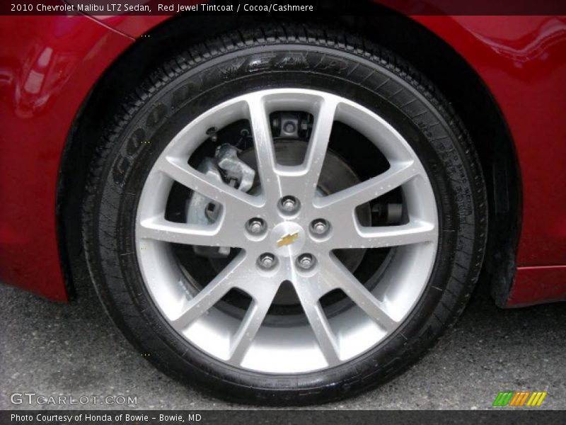 Red Jewel Tintcoat / Cocoa/Cashmere 2010 Chevrolet Malibu LTZ Sedan
