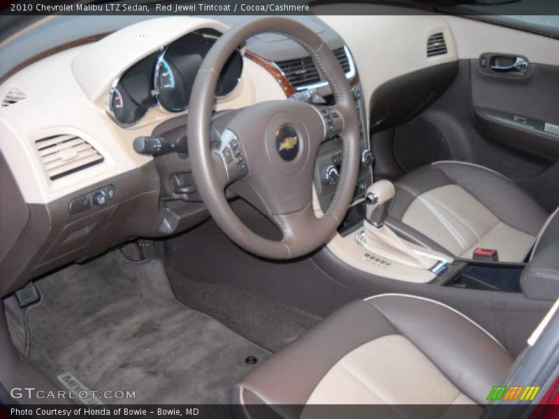 Red Jewel Tintcoat / Cocoa/Cashmere 2010 Chevrolet Malibu LTZ Sedan