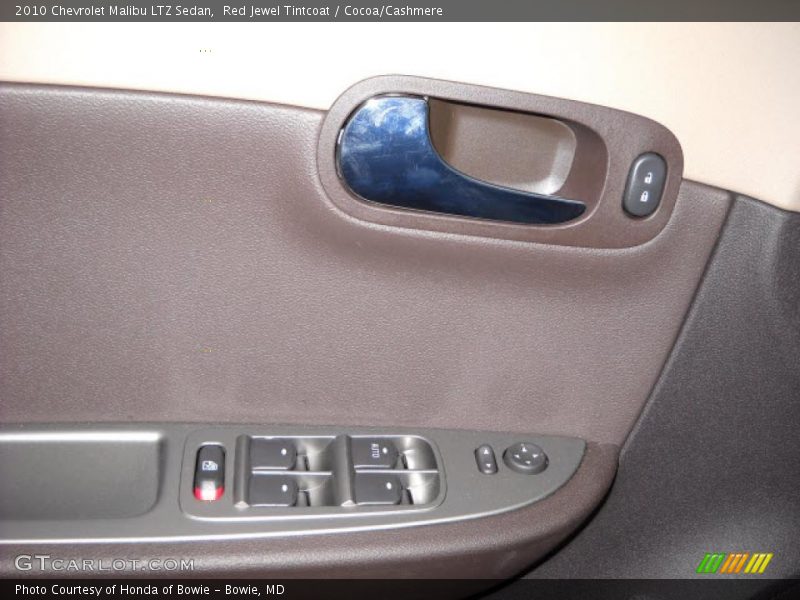Red Jewel Tintcoat / Cocoa/Cashmere 2010 Chevrolet Malibu LTZ Sedan