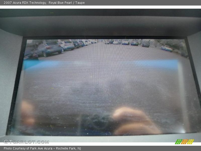 Royal Blue Pearl / Taupe 2007 Acura RDX Technology