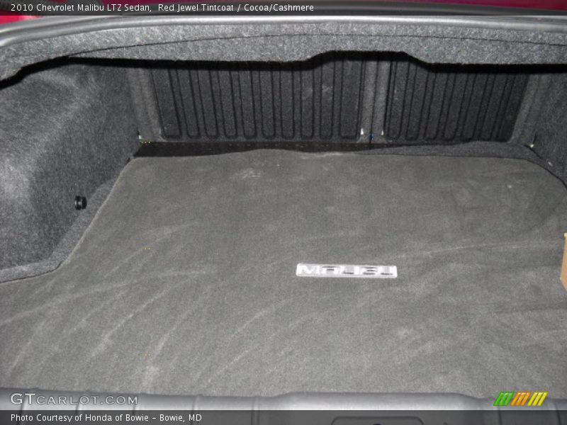Red Jewel Tintcoat / Cocoa/Cashmere 2010 Chevrolet Malibu LTZ Sedan