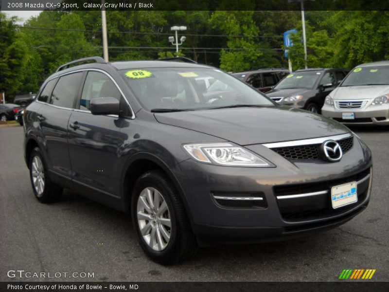 Galaxy Gray Mica / Black 2008 Mazda CX-9 Sport