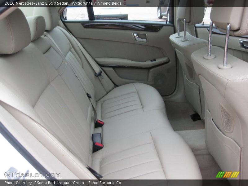 Arctic White / Almond Beige 2010 Mercedes-Benz E 550 Sedan