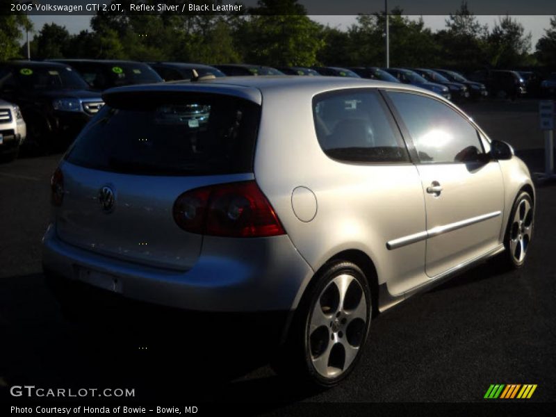 Reflex Silver / Black Leather 2006 Volkswagen GTI 2.0T