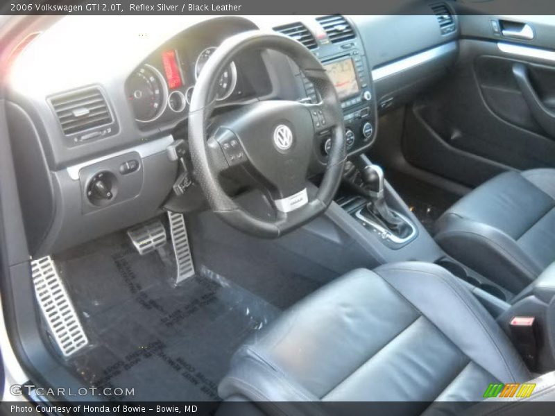 Reflex Silver / Black Leather 2006 Volkswagen GTI 2.0T