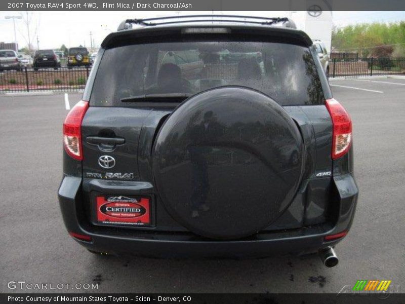 Flint Mica / Dark Charcoal/Ash 2007 Toyota RAV4 Sport 4WD