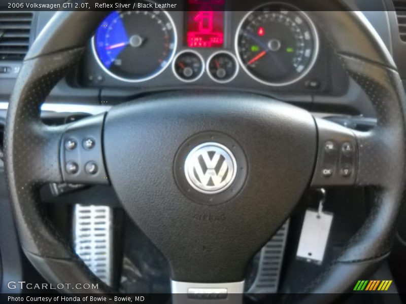 Reflex Silver / Black Leather 2006 Volkswagen GTI 2.0T