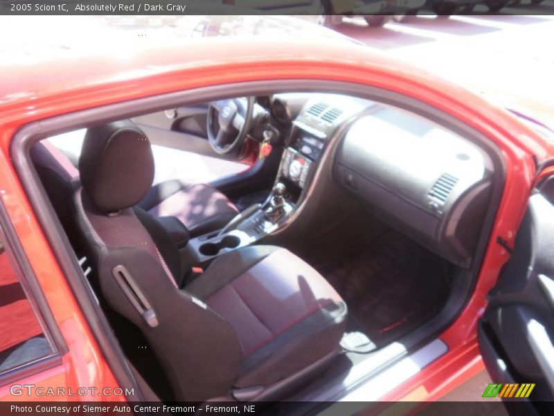Absolutely Red / Dark Gray 2005 Scion tC
